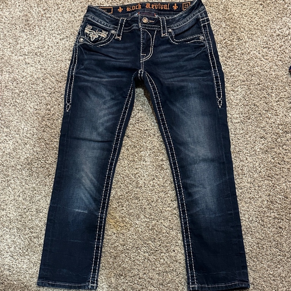 Rock Revival Women's Capri Jeans